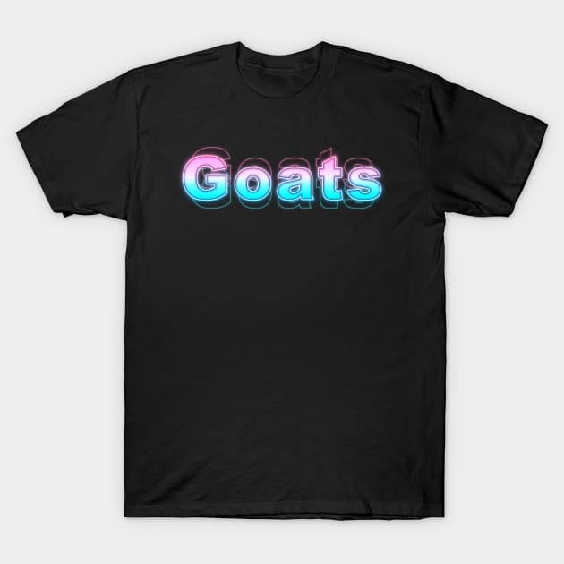 Goats T-Shirt by Sanzida Design